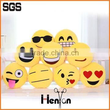 wholesale custom sew custom plush emoji pillow stuffed toys, custom whatsapp emoji pillow