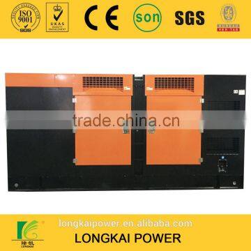 60HZ 180KW G128ZLD Shanghai Dongfeng Diesel Generator super silent type