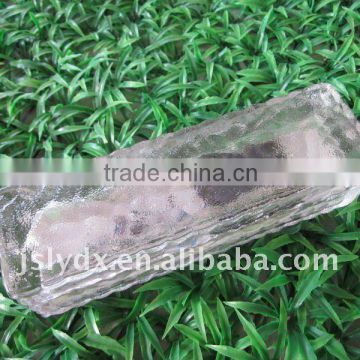 High quality !!! LED solar ice glass brick light(20*6*5cm)