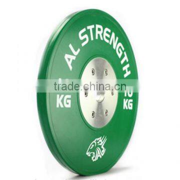 2016 Top sale olympic green bumper plates