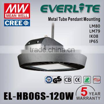 Everlite latest design super quality IP65 5 year warranty TUV-GS CE ROHS CB certificate LED high bay