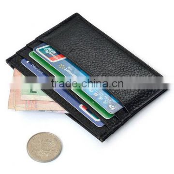 Fashion Men Leather Slim Credit Card Holder / Wallet ID Case / Purse Bag Pouch