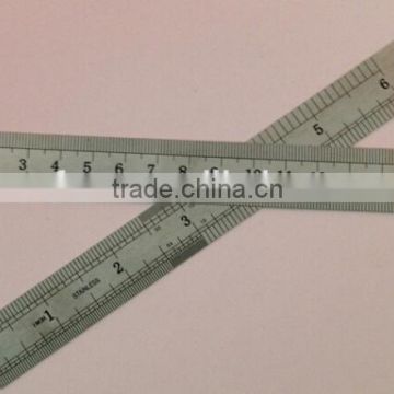 Reliable 15cm Double Side Stainless Steel Measuring Straight Ruler , 15cm ruler