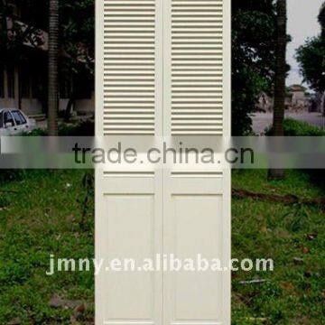 wooden bifold louver / louvre door