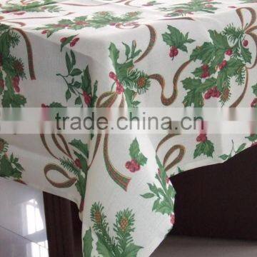 Christmas printed table cloth