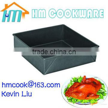 carbon steel cookware square pan