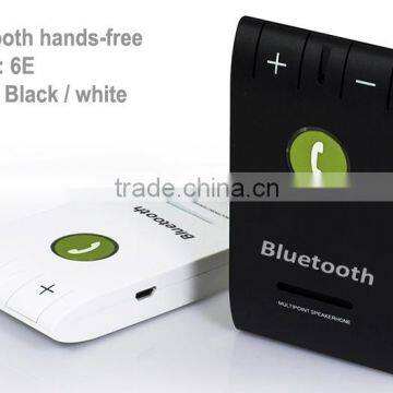 AUX bluetooth car kit with V4.0 DSP A2DP Sunvisor Handsfree wireless car kit RE6