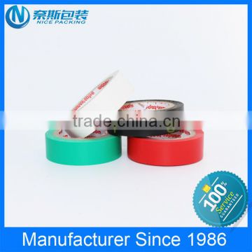 Alibaba hot sale soft pvc tape for electrical insulation with different colors