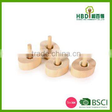Wooden lid for perfume bottle/basswood lid for perfume jars