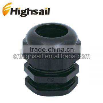 Nylon PA6 cable strain relief clamp