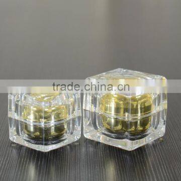 15g,30g,50g,New Domed shape Acrylic cream jars applied in cosmetic packaging