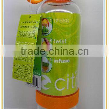 food grade fruit infuser water bottle,800ml fruit infuser bottle