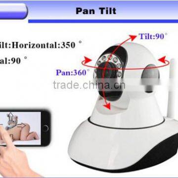 1.0 Megapixel Two-way Audio Motion Detection sd Card Camera With Built-in IR Cut