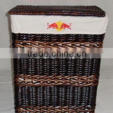 new fashion willow laundry basket