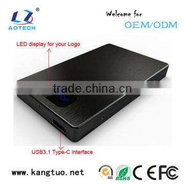 manufacturer ssd custom aluminum enclosure usb3.1 Type C