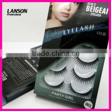 hot sale!!! 5 pairs hang package false eyelashes / have stock 003#