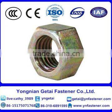 Carbon Steel DIN935/DIN937/ISO4034 Hex Nuts Zinc Plated and Black photo-4