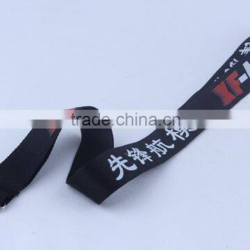 New Style Single Cheap Custom Logo Nylon Printed Lanyard photo-4