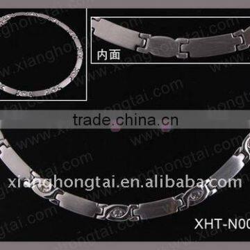 2013 New Fashion Jewelry, CZ diamond Necklace, titanium necklaces for christmas gift.