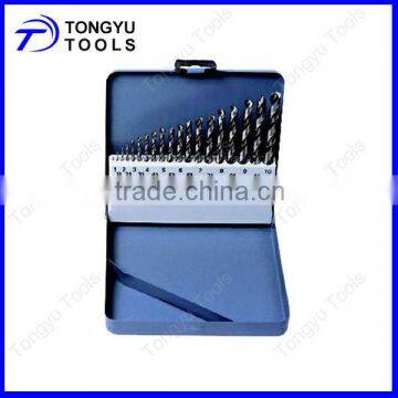 19 pcs HSS Twist Drill Bit Set DIN338