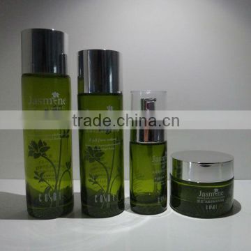 Jasmine cosmetic glass containers