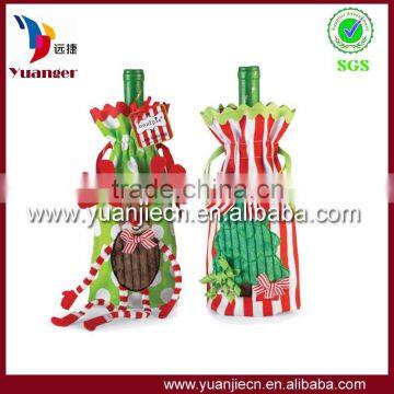 Charm Christmas Line Wine Bottle Bags