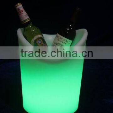 IP44 RGB LED Rechargeable Light Up Ice Bucket