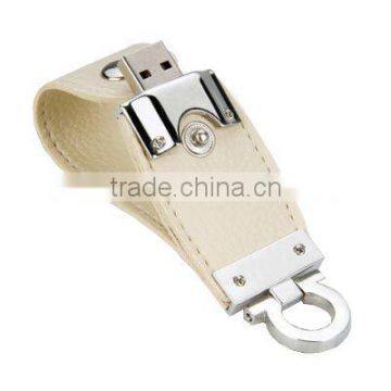 Christmas Style factory direct selling bare usb flash drive Brand Custom Leather Can be printed logo