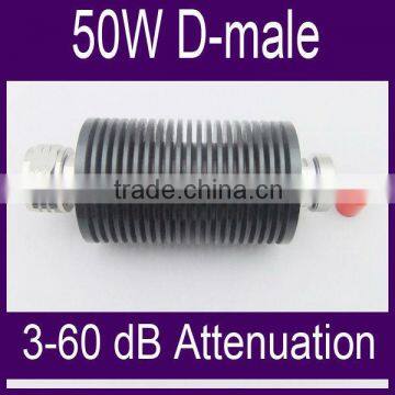 50W RF Din-male Attenuators in Microwave