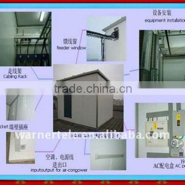 outdoor industrial BTS mobile PU telecom equipment shelter