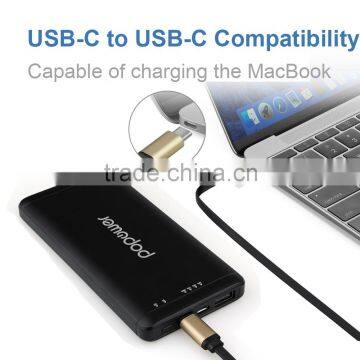 power bank charger with ce fcc rohs msds un38.3 ce 10000mah type-c charger and qc2.0 charger for laptop