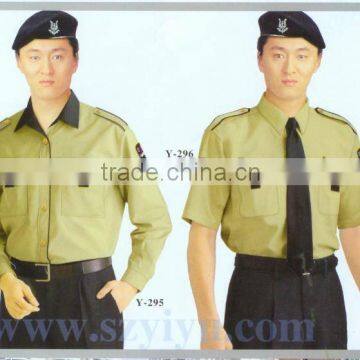 HOT selled man's good quality security guards uniform