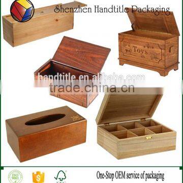 recycle material delicate desing wooden box wood box