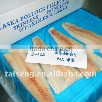 IQF POLLOCK FROZEN ALASKA FILLET
