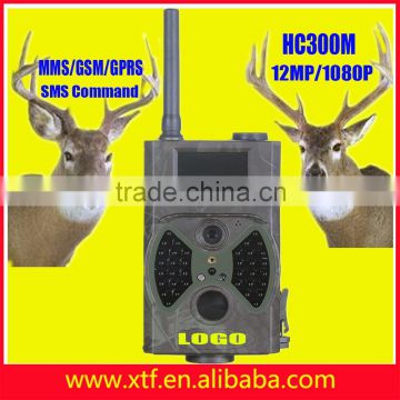 Forest Wildlife waterproof gsm mms gprs hunting trail camera HC-300M