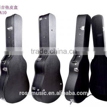 Nice quality Leather L type acoustic guitar case