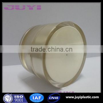 Skin Care Cream Use And Acrylic Plastic Type Gold Cosmetic Cream Jar Container