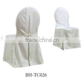 High quality white banquet Chair Cover