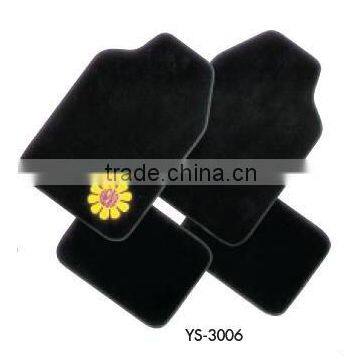 Flower car mats