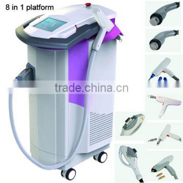 8 in 1 multi function Laser forever beauty HS 900 laser hair removal machine for sale by shanghai med apolo medical