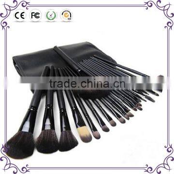 24pcs Eco-Friendly Make up Cosmetics Bamboo Wooden Brush Set Make up