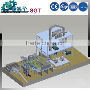 High yield automatic potato/corn/cassava starch production line