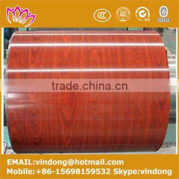 produce and export wood pattern colour steel coils with film