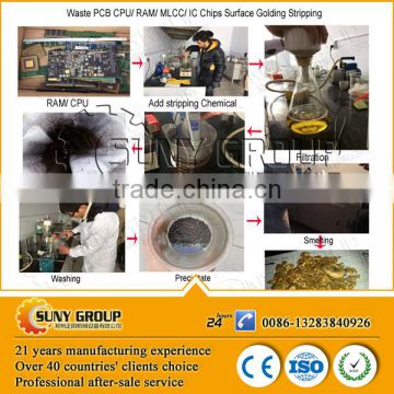 Top Sale E Waste Recycle Machine CPU RAM Gold Refining Machine