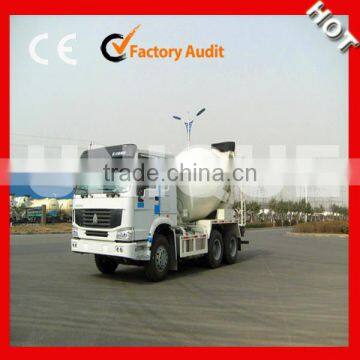 High quality howo 12m3 concrete mixer truck