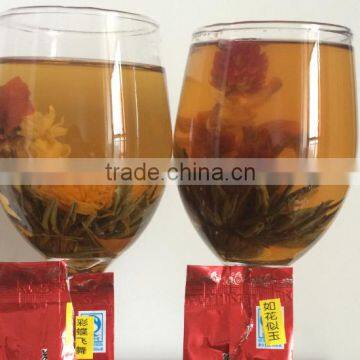 20 Blooming Flowering Tea Gift With Vacuum Package