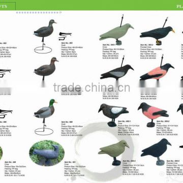 Page 11-12 2016 Wholesale new fashion product plastic bird decoy hunting with low price