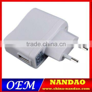 Mobile Phone Chargers Eur Type Output:5V 1A Whit CE CCC