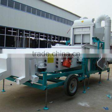 automatic complete set movable corn cleaning equipment