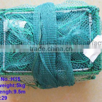 29 sections Folding Nets trap fish factory with super quality